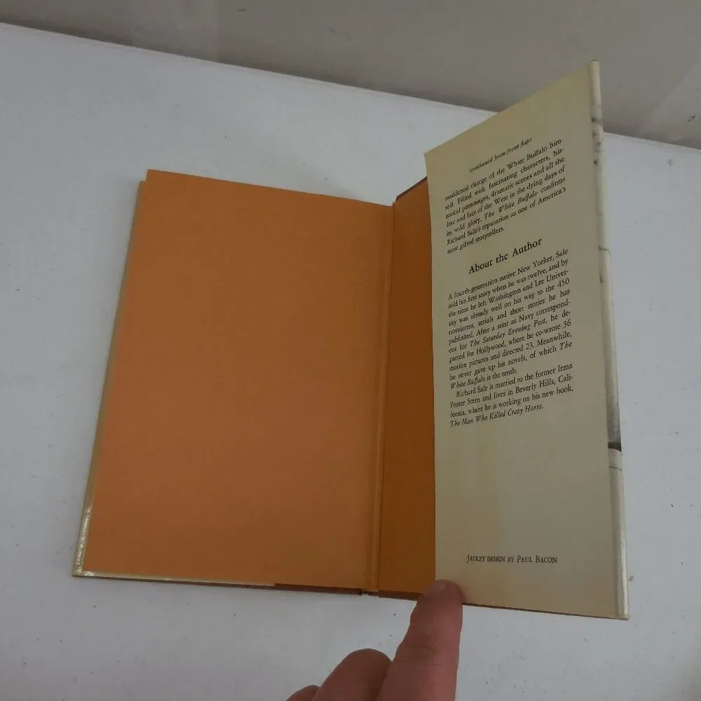 The White Buffalo by Richard Sale Hardcover‎ 1975 1st Edition